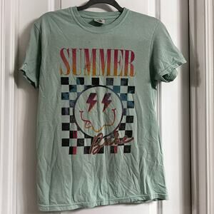 Comfort Colors "Summer" T-Shirt | Green | Size S